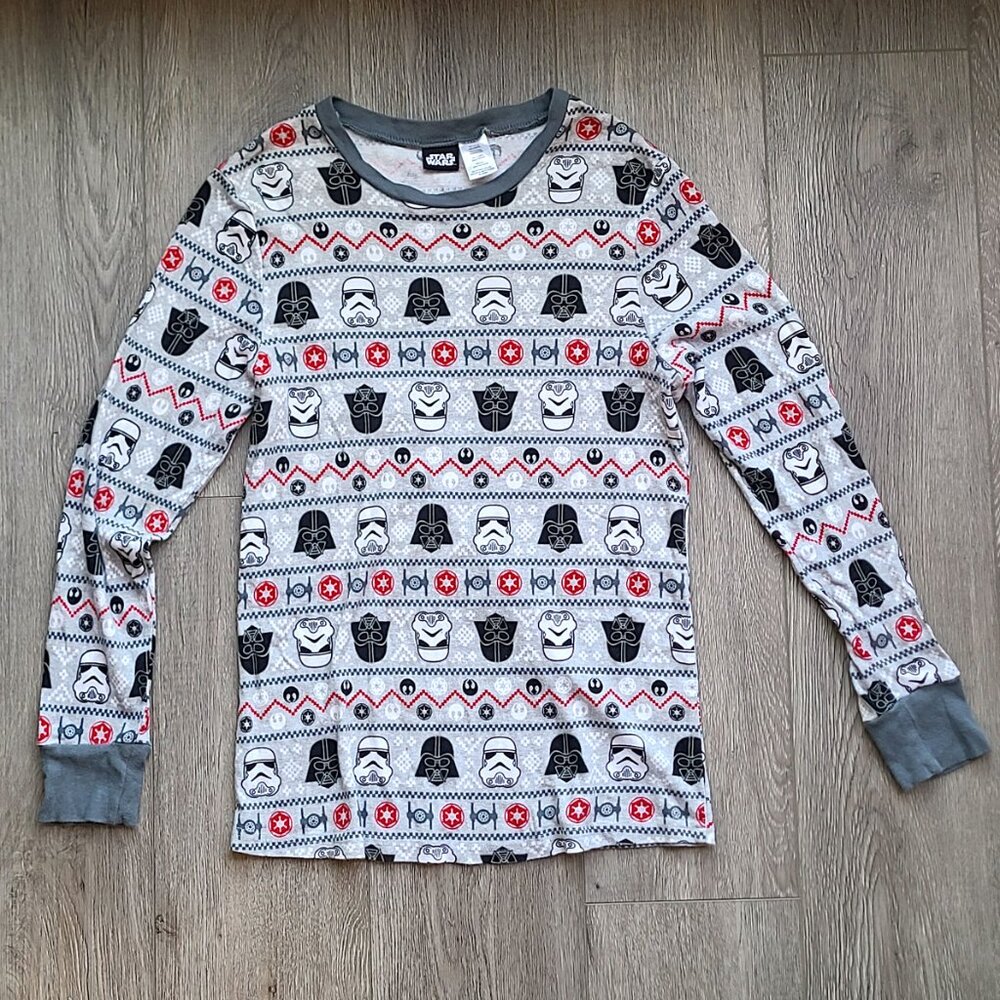 Star Wars Empire Storm Troopers / Darth Vader 2 piece pajama set, size Youth XL - Picture 4 of 8